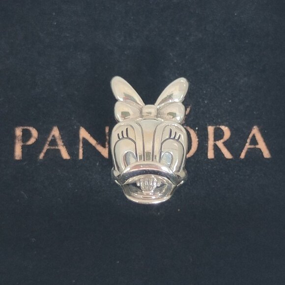 Pandora Daisy Duck Portrait Charm S925 Sterling Silver with box - Picture 1 of 7